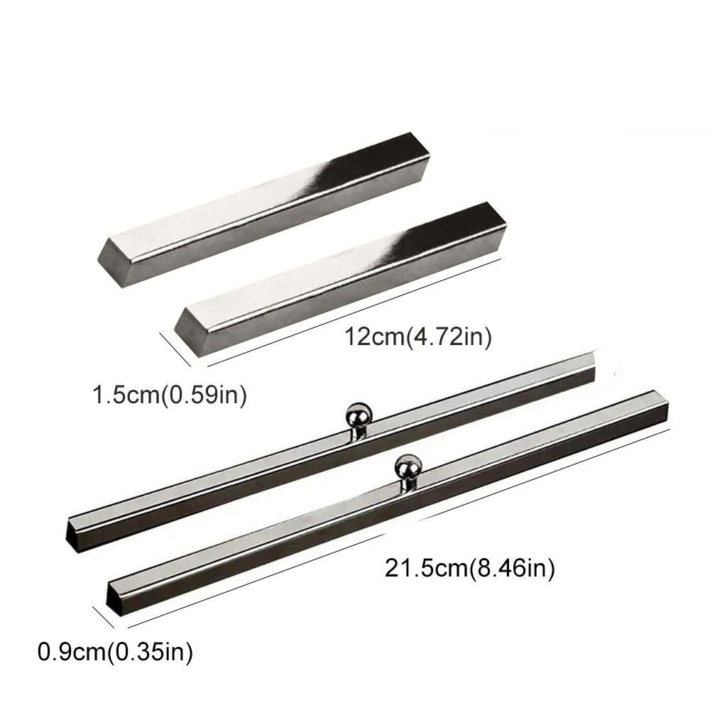 2PCS Retro Iron Paperweights Portable Calligraphy Tool Ancient Chinese Paper Weight  Artist