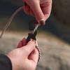 10PCS Rope Tensioner Cord Adjuster Aluminium Alloy Easy   Stable Fixation Camping Accessory for Tent Hiking