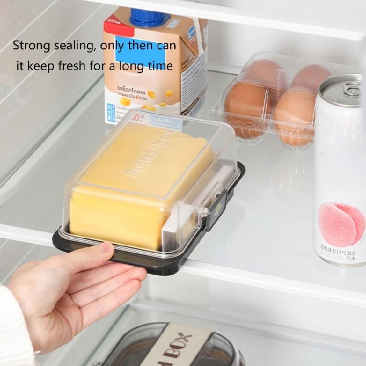 Stylish Japanese Inspired Butter Cheese Storage Case Cutting Tray With Lid For Daily Use Kitchen Accessories