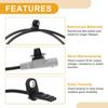 ABS Wheel Speed Sensor No.479105RA0A Front Left Right ABS Sensor Anti-lock Braking System Sensor for Nissan Kicks 2016-2021