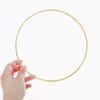 10/15/20/30cm Metal Ring Dreamcatcher Hoop Rings DIY Circles Round Wooden Wind Chimes For Outside DIY Handmade