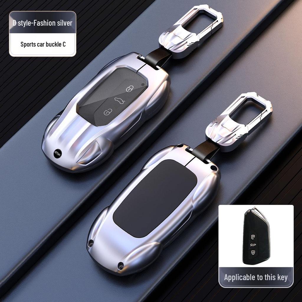 Volkswagen Car Key Cover for Passat, Sagitar, Lavida, Tiguan, Bora, Magotan, Tayron, ID.3, and Tuyue.