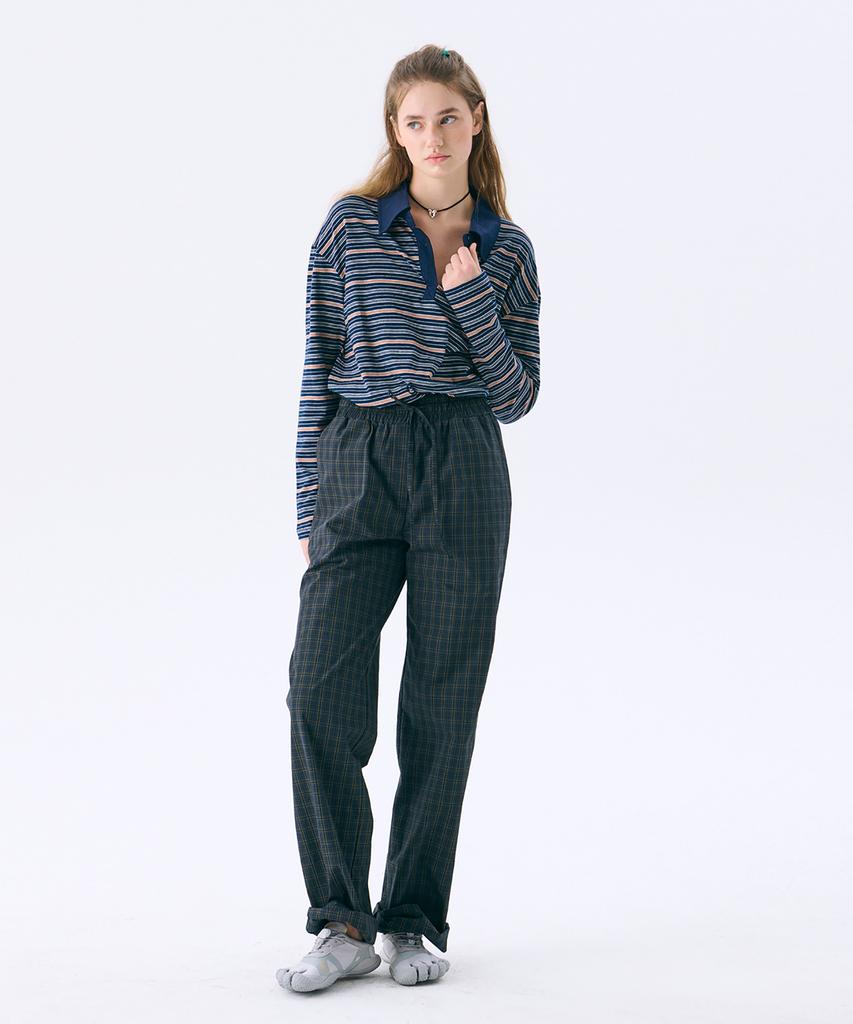 JUNEJUNE SPACE Pajama Pants_Navy