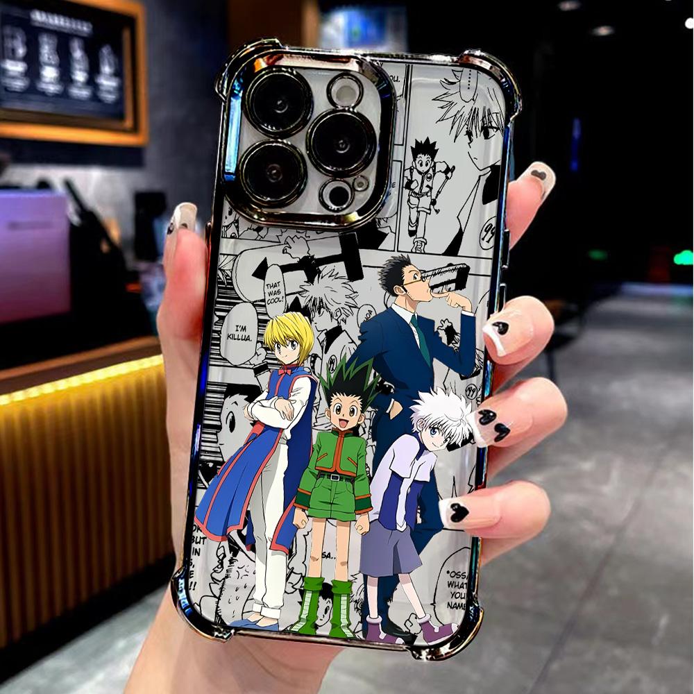 

Роскошный крутой чехол для телефона с покрытием по мотивам аниме HUNTER×HUNTER для Xiaomi 15 14 13 Poco F4 F5 X7 X6 X5 X3 Pro Ultra 4G 5G, противоударный чехол Poco X3 4G