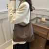 2025 autumn new Korean version fashion casual shoulder tote bag large capacity commuting niche simple double shoulder women's bag