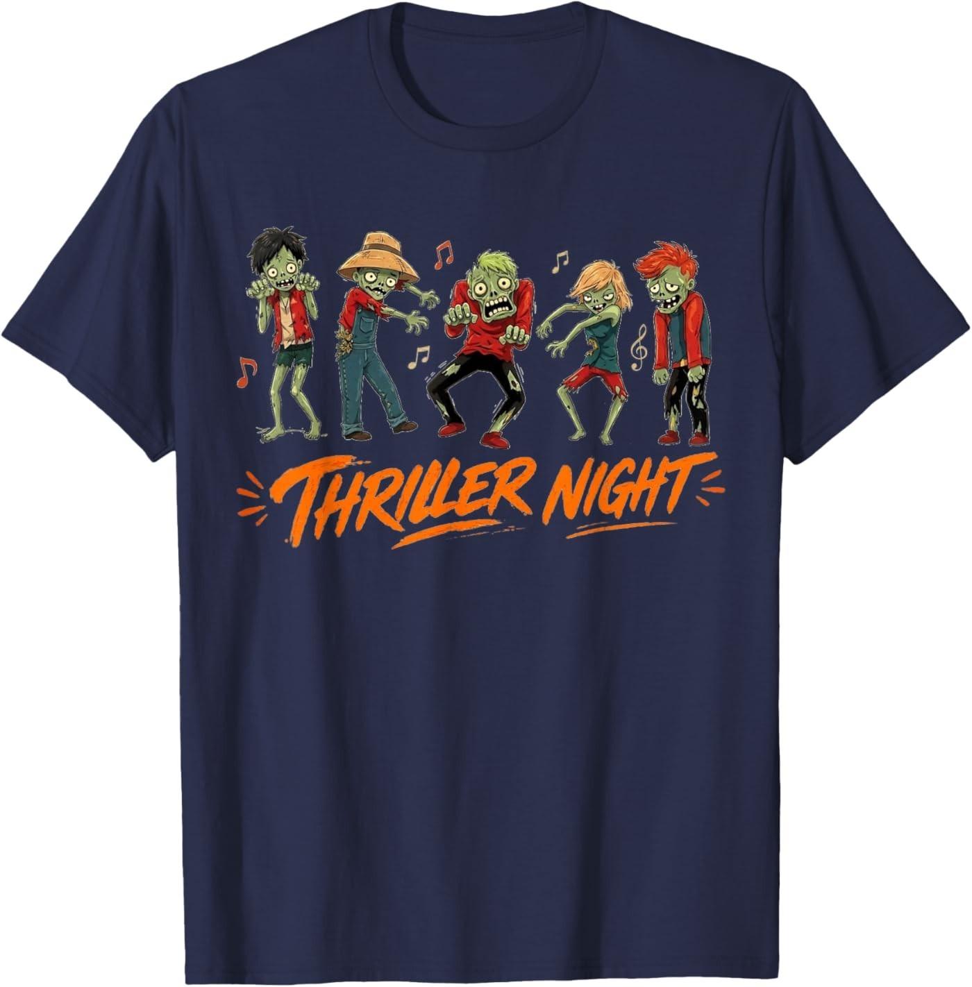 Thriller Night Halloween Dancing Zombie T-Shirt S разноцветный