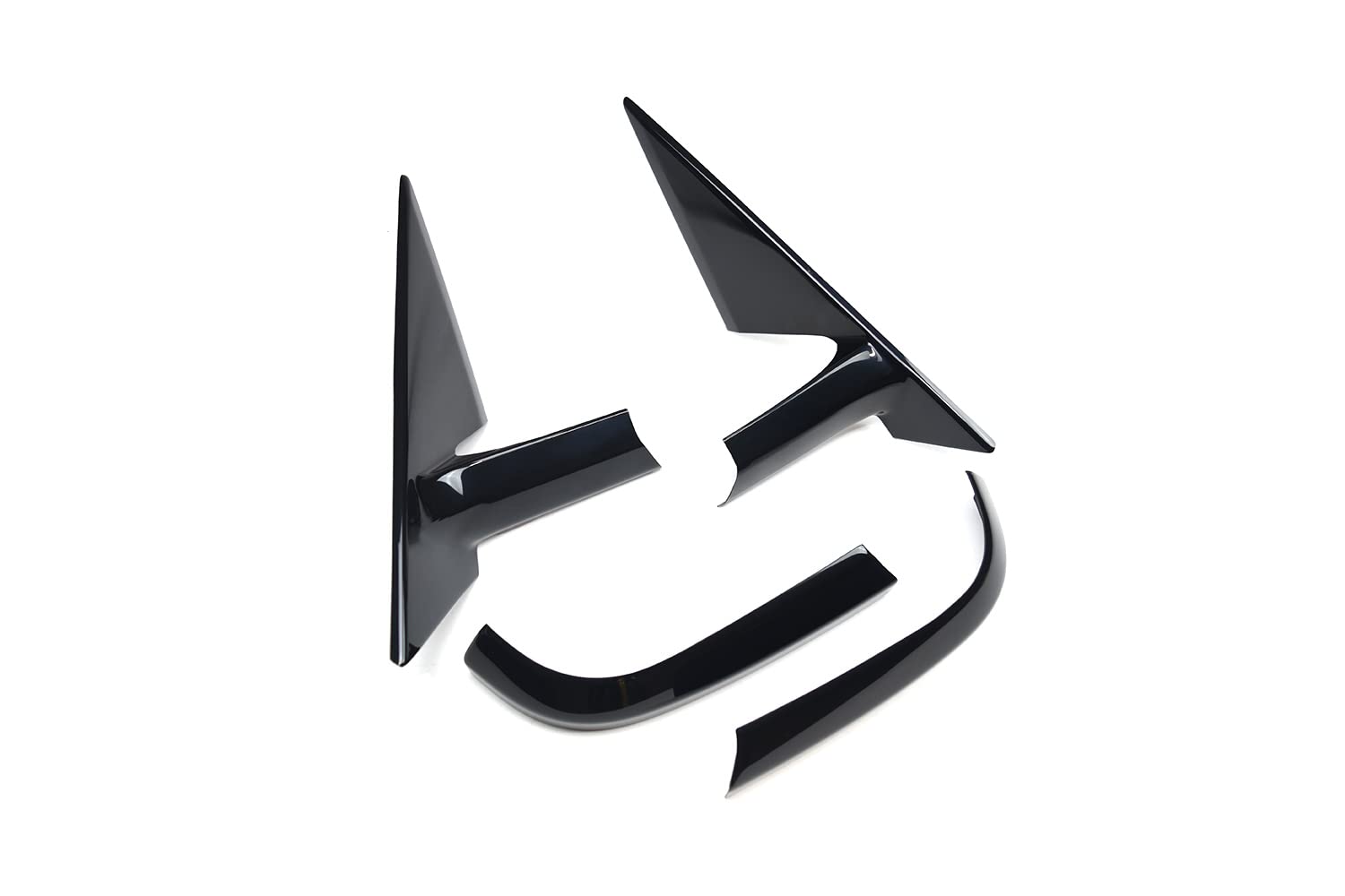 

SecondStage Toyota 90 Series Door Mirror Base Piano T669BLK Noah/Voxy (Side Mirror) Panel, Black,