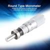 Micrometer Head 0-13mm Inside Micrometer for Fine-Tuning of Various Accuracy Instruments(Flat Head with Nut)