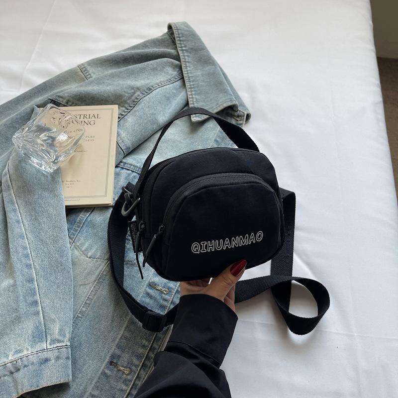 Summer Stylish Canvas Bag, Mini Versatile Single-shoulder Crossbody Bag for Women