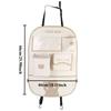 Organisateur de siège arrière de voiture Style dessin animé Protection anti-salissure pour enfants Amovible avec support pour tablette à écran tactile 5 Poches de rangement
