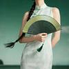 Hollow Carving Bamboo Folding Fan Portable Dance Fan Chinese Style Retro Hand Fan  Gift Giving