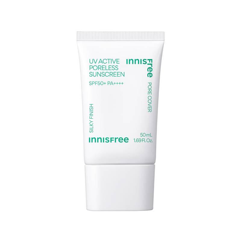 Innisfree lotion waterproof, sweatproof, anti-UV, isolation concealer, moisturizing SPF50+PA++++ Care sunscreen 50ml-Care sunscreen 50ml фиолетовый