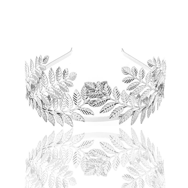 Kashi Tong Baroque Bridal Headband: European Fashion Crown & Bridesmaid Hair Accessory