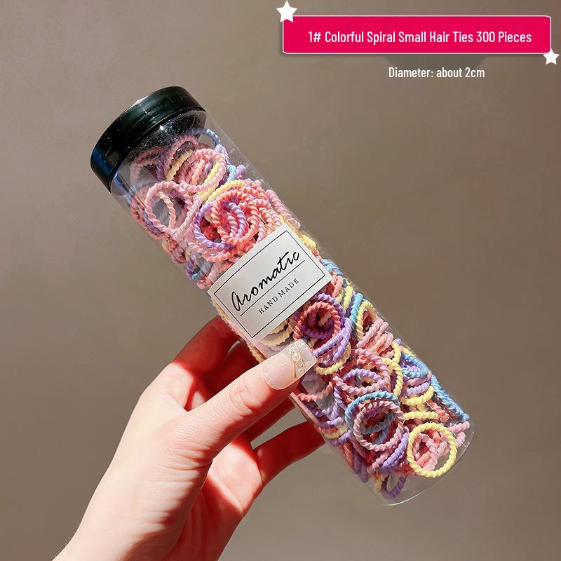 No-Damage Elastic Hair Ties for Girls - High Elasticity Accessories