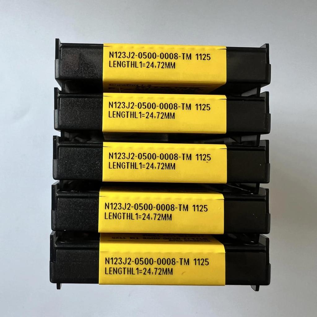 Original Sandvik / N123J2-0500-0008-TM 1125 /CNC CARBIDE tool blade 10 Pcs