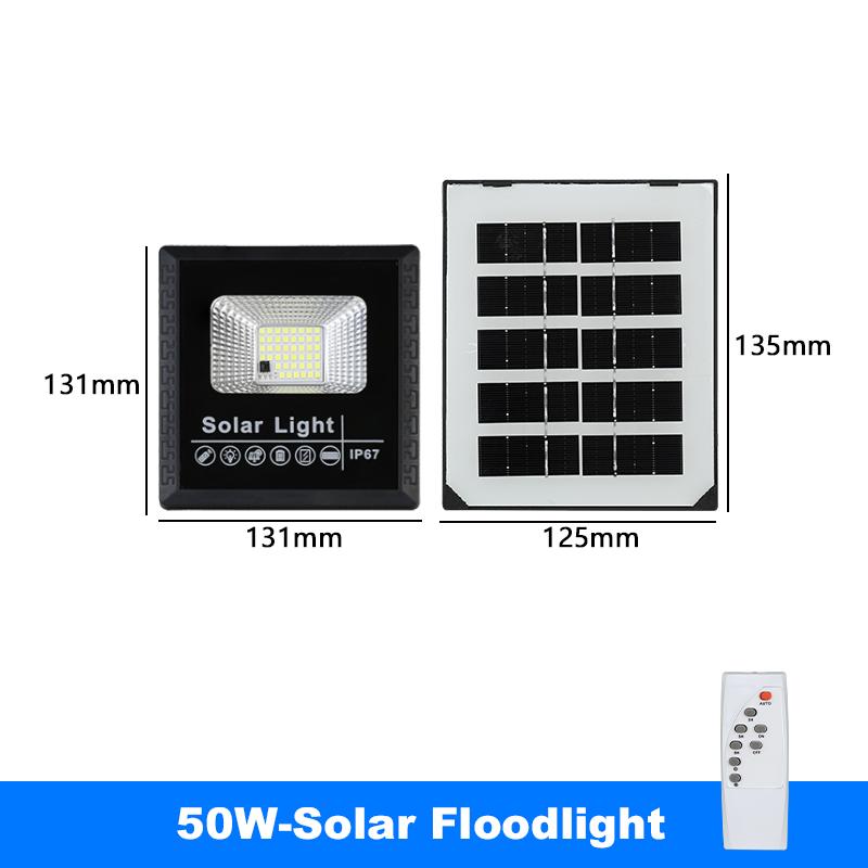 

LED Solar Lights 500W 300W 200W 100W 50W Lamp Waterproof Outdoor Lighting Garden Spotlight External Reflector Wall Floodlight