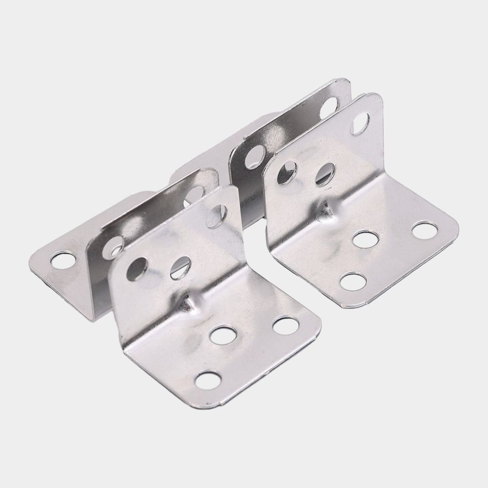 10Pcs Furniture Cabinet Partition Corner Braces Fastener Hardware L Shape Joint Corner Brackets