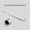 Household Bucket Washing Brush Stainless Steel Rod Cleaner Water Dispenser Cleaning Brush