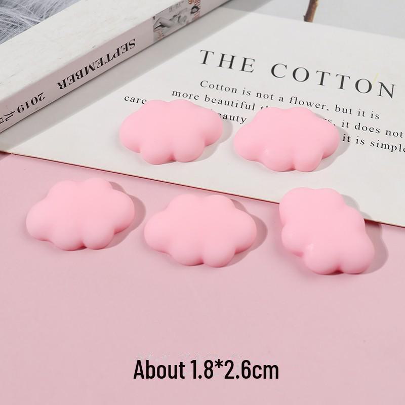 Diverse DIY Rainbow Cloud Resin Accessories: Creative Cream Drop Glue for Mobile Phone Cases