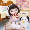 Trendy Winter Girl 22cm Doll with Removable Scarf & Earmuffs