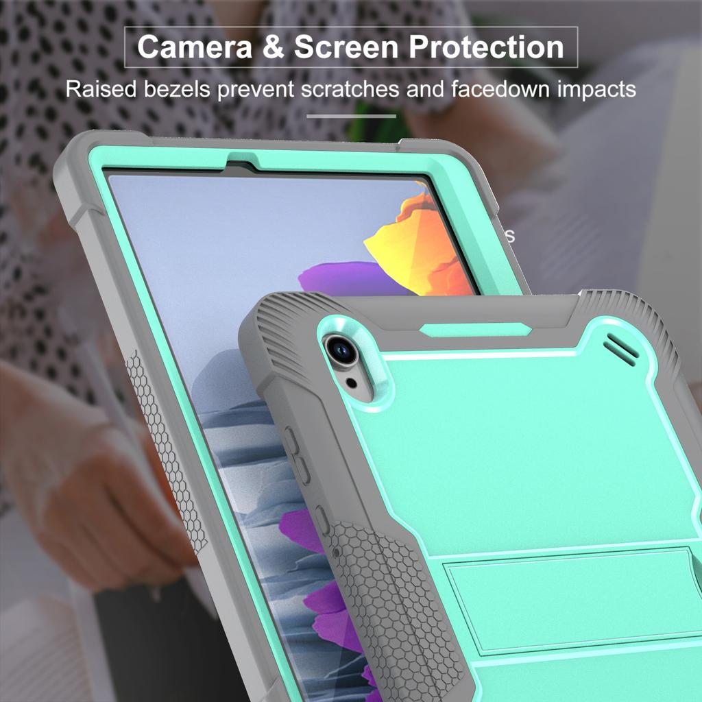 Coque blindée pour Samsung Galaxy Tab S11 11 pouces Wi-Fi SM-X730 SM-X736B SM-X736 Housse pour tablette pour enfants Support PC Antichoc Béquille