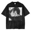 Vintage Washed Lady Gaga The Mayhem Ball Tour 2025 T Shirt Fashion Women Aesthetic High Quality Acid Wash 100% Cotton Tees