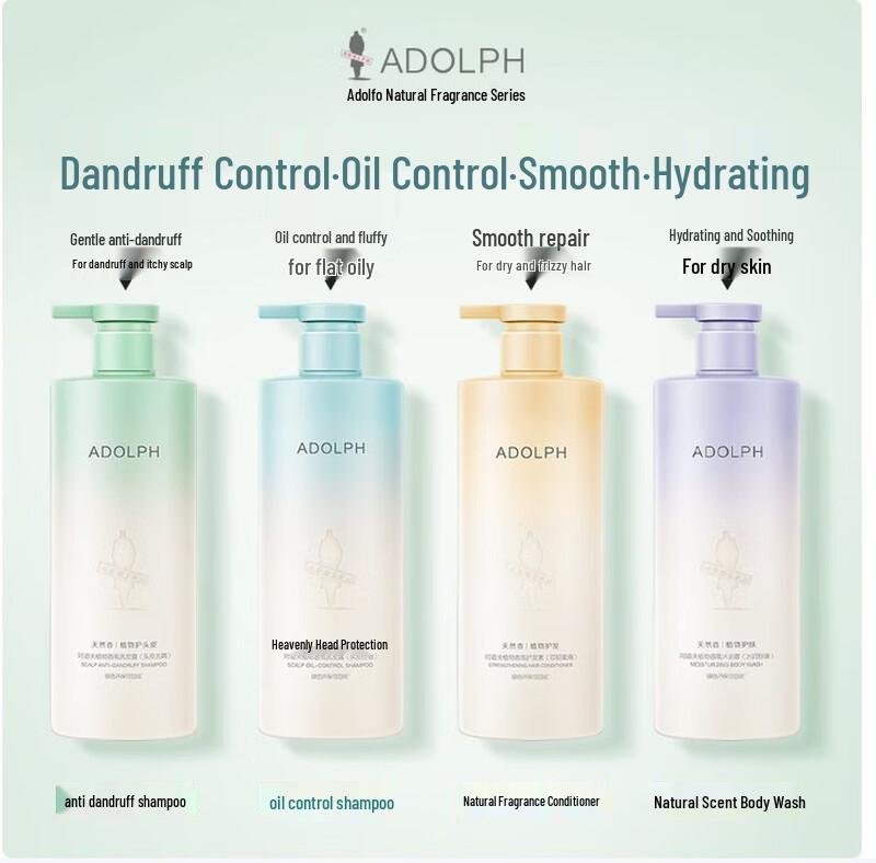 Adolph Natural Plant Fragrance Anti-Dandruff Shampoo