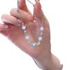 Chinese Cat's Eye Safety Lock Bracelet with Zirconia: National Style Pull-Type Jewelry for Women
