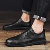Business men's shoes Retro fashion casual style Outdoor street walking Daily office Handsome and versatile adult shoes Hot