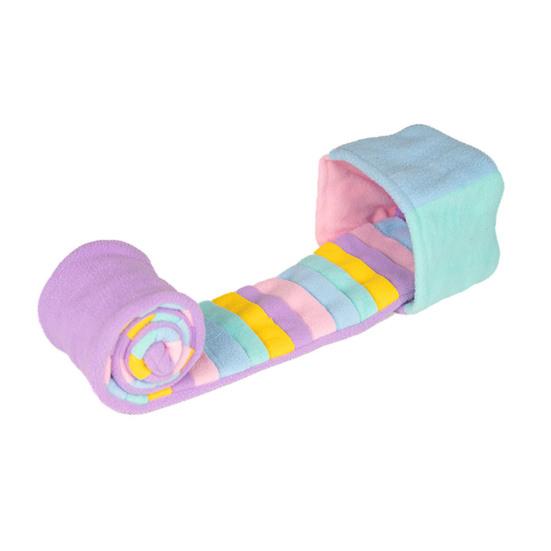 Interaktives Schnüffelball-Spielzeug, zusammenklappbar, zum Verstecken von Lebensmitteln, bissfest, Angstlinderung, geistige Stimulation, Nasendecke für Hunde und Haustiere