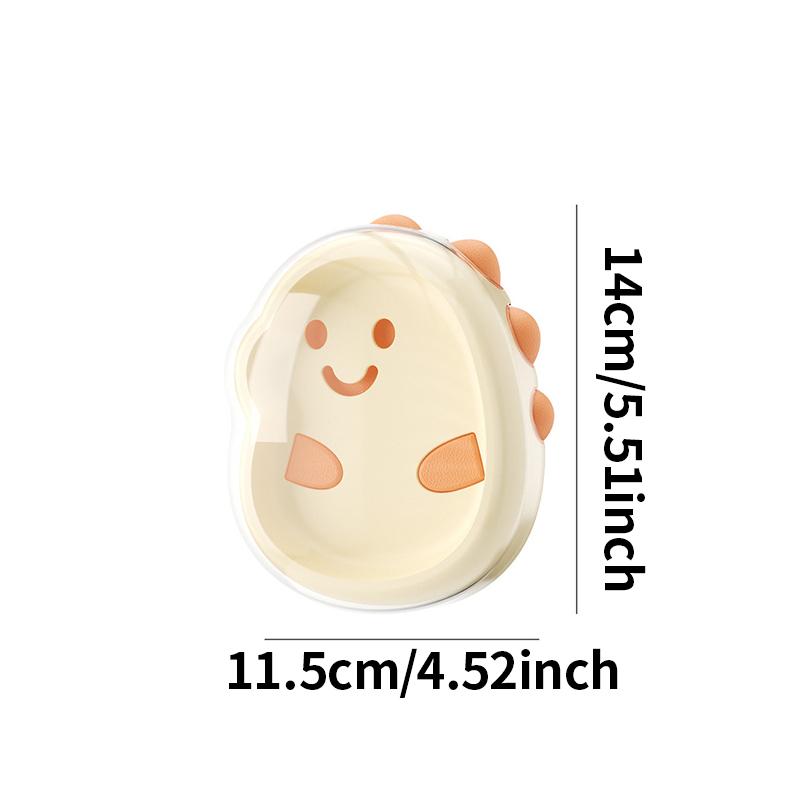 Creative double-layer portable travel soap box with lid - bathroom countertop drainage soap tray, dustproof and moisture-proof