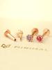 Minimalpiercing 14K Internal Mini-Me Round Labret Piercing