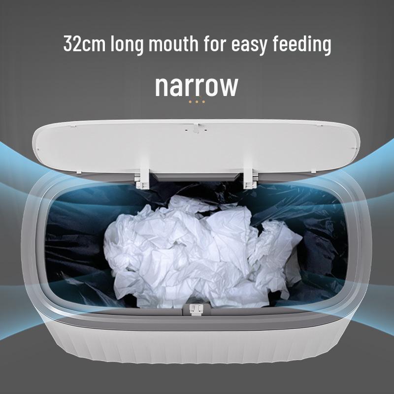 Push-Top Large Capacity Trash Can for Bathroom, Kitchen, or Living Room