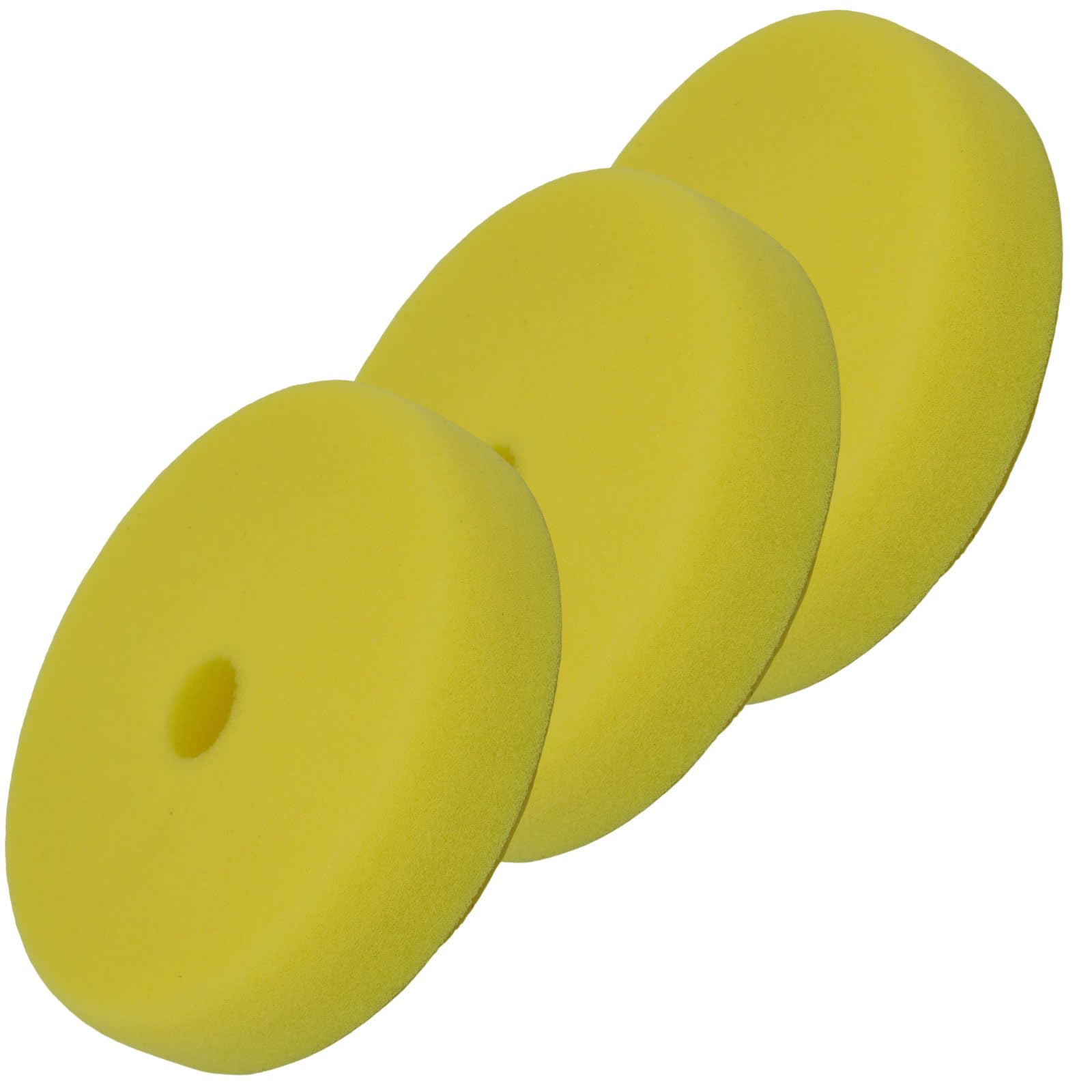 

morytrade Полировальный пад Уретановая губка Бафф 3 штуки Средний Тонкий Очень тонкий Магический 5,9 дюйма (150 мм) финиш (3 Прекрасных Штуки)