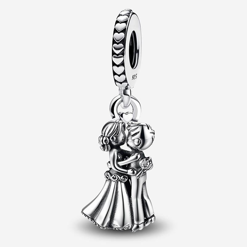 Copper Love Heart Series Safety Charms Bead Fit Diy Bracelet Necklace Making Gift Of High Quality Fine Jewelry