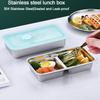Stainless Steel Fresh-keeping Bento Box Compact On Go Snacking 304 Stainless Steel Fresh-keeping Box