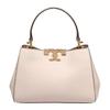 Eleanor Logo Adjustable Detachable Shoulder Strap Hammered Leather Handbag Mini Women's Stone 171235-250