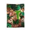 Alvin und die Chipmunks Decke Kuschelig Weich Überwurfdecken für Sofa 50x60 Zoll Mehrere Größen Plüsch Dünne Steppdecke