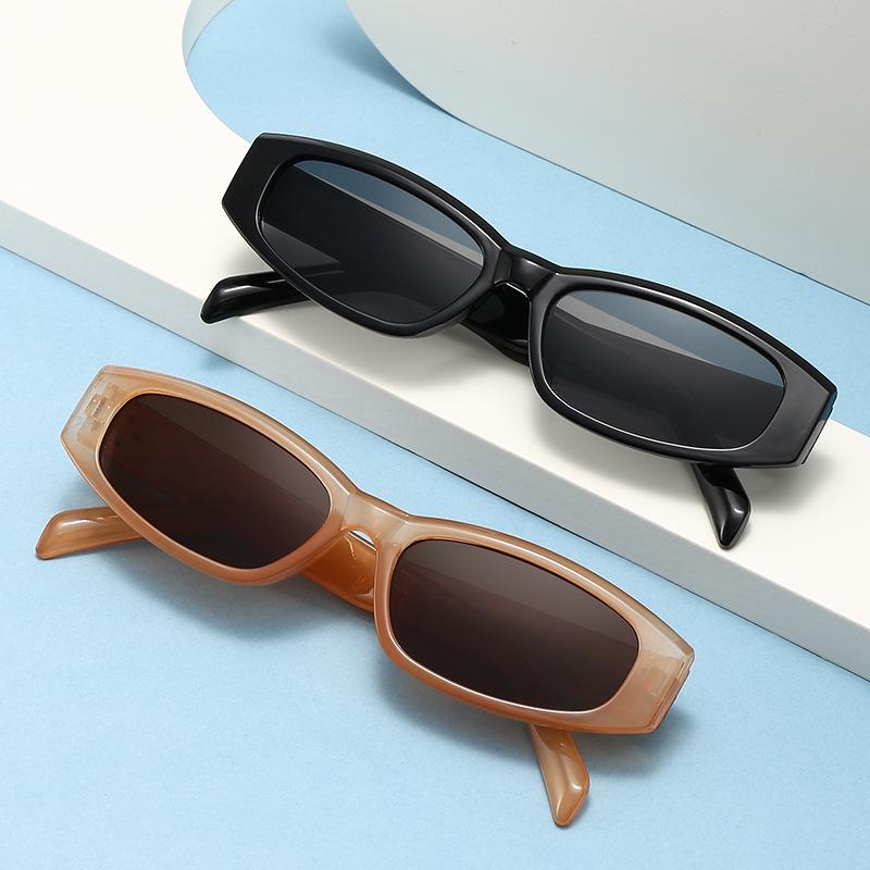 Small Frame Sunglasses Women'S Sunglasses Trendy Rice Sunglasses Sunglasses Fashion Modern Catwalk Street Shot Retro