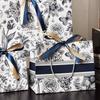 1pc Tote Bag With Ribbon Floral Fashion Gift Bags New