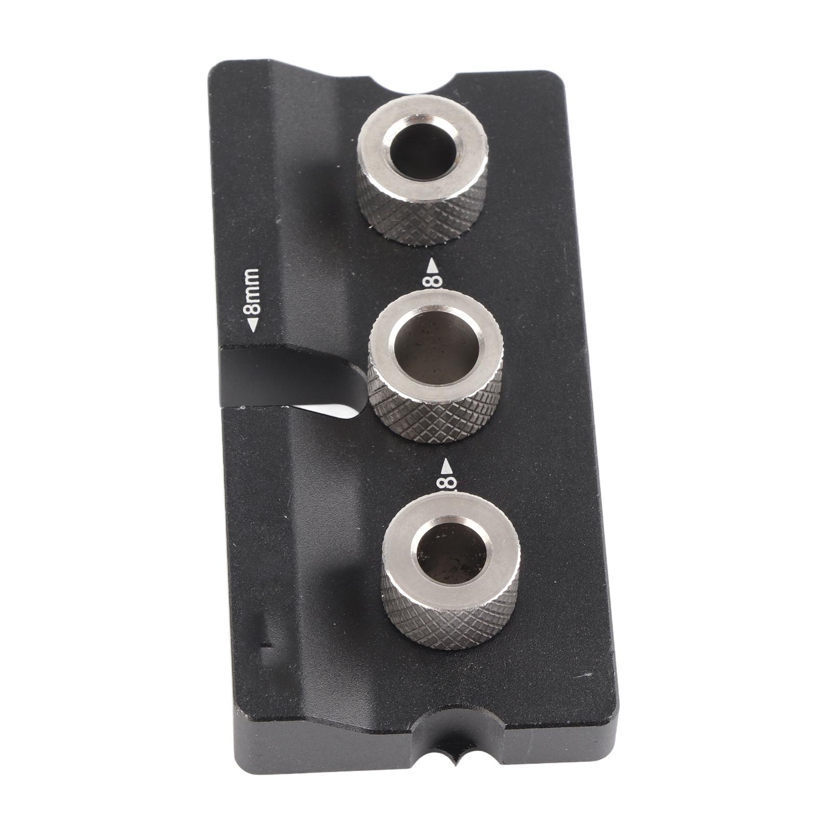 

Wood Doweling Jig Drill 3 in 1 Locator Hole Puncher Positioning Opener Carpentry Tools