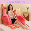 Princess Crowned Flamingo Plush Toy For Girls Soft And Cuddly
