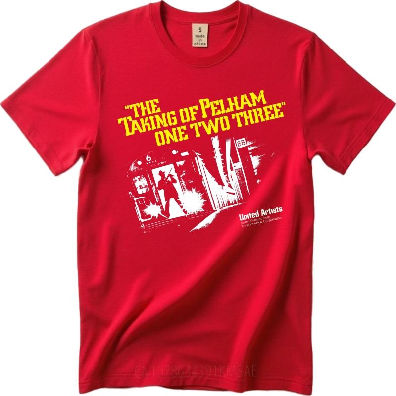 

Casual Summer Unisex Tshirt The Taking Of Pelham One Two Three Short Sleeve Travel Round Neck Tee Shirt Cotton Tshirt For Men S