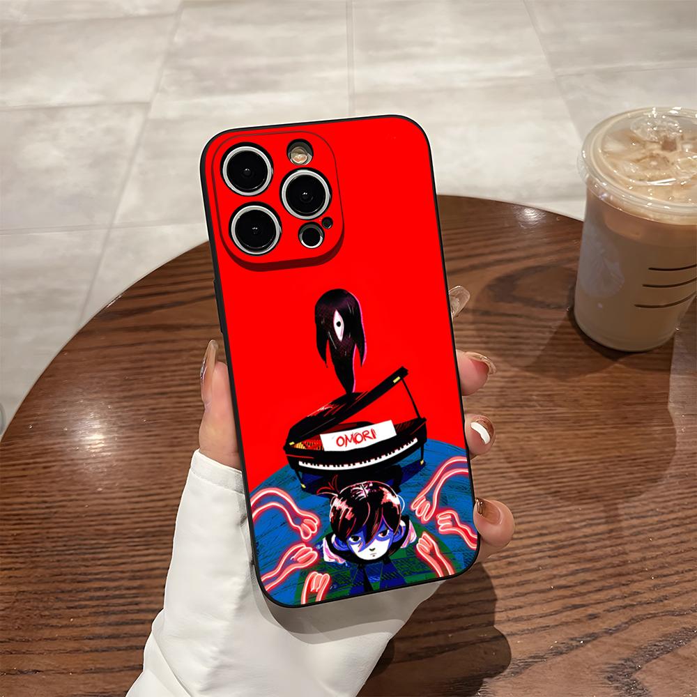 O-Omori Game Phone Case For Iphone 17 Pro Max 16 Pro Max 15 Pro 14 Plus 13 11 12 Xr X Xs Back Cover