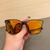 Classic UV400 Sunglasses for Kids Girls Colorful Mirror Metal Frame Eyewear Stylish Children Glasses
