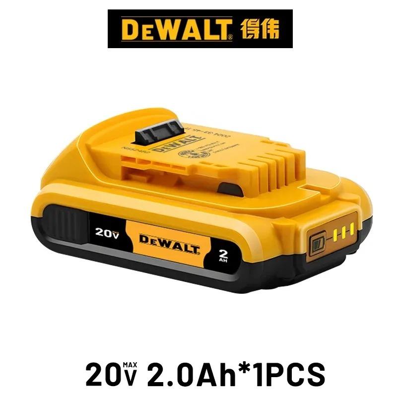 

Оригинальный аккумулятор DeWALT 20V/60V 6Ah 9Ah MAX FlexVolt для DCB606 DCB205 DCB206 DCB209 DCB182 Электроинструмента 2.0Ah x1 pcs