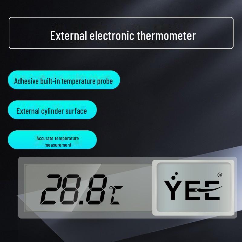 

Высокоточный цифровой аквариумный термометр-накладка External electronic thermometer YSL-116