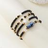 Dehnbare Muschelarmbänder Stapelbarer Strandschmuck Keramik-Fischperlen-Design Handgefertigt Sommer Armband Zubehör