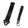 Car Towing Strap Nylon Car Dragging Strap Car Tow Rope Car Key Decor Strap Car Key Ring Solid Color Car Decor Strap Set