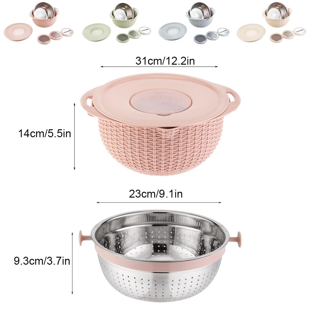 Stalowy durszlak do odpływu, durszlak, wielofunkcyjne narzędzie kuchenne do kontaktu z żywnością, z 1 otworem na durszlak